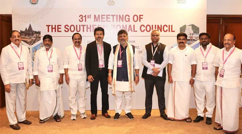 அமித்ஷா தலைமையில் சென்னையில் தென் மண்டல கவுன்சில் கூட்டம்: 4 மாநில முதல்வர்கள் பங்கேற்பு