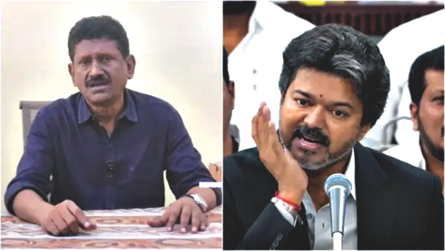 சிறுபிள்ளைத்தனமாக செயல்படும் விஜய்” -  சகாயம் ஐஏஎஸ் காட்டம்