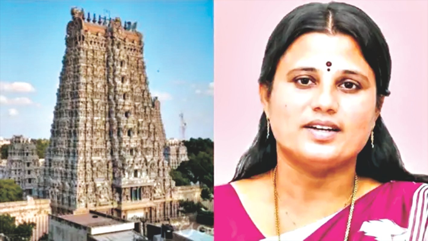 நீதிபதியா இருந்தா என்ன? மதுரை குடமுழுக்கில் தலைமை நீதிபதியை அவமதித்தாரா அமைச்சர் ஜெகதீஸ்வரி?
